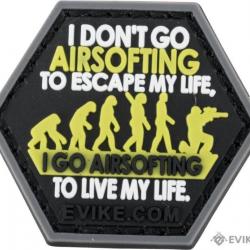 PVC "Airsofting Life" - Evike/Hex Patch