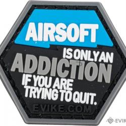PVC "Airsoft Addiction" - Evike/Hex Patch