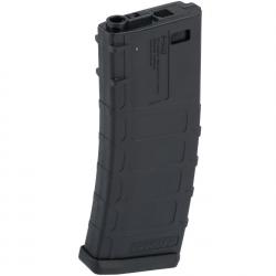 Chargeur Tracer Hi-Cap 300 BBs type PMAG pour M4 AEG - Noir - King Arms