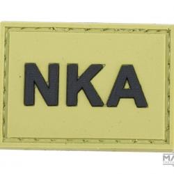 Patch PVC "NKA : No Known Addiction" - Tan - Matrix
