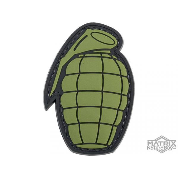 Patch PVC Grenade Frag - Olive Drab - Matrix