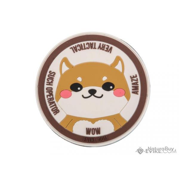 Patch PVC rond "Chibi Doge Meme" - Evike