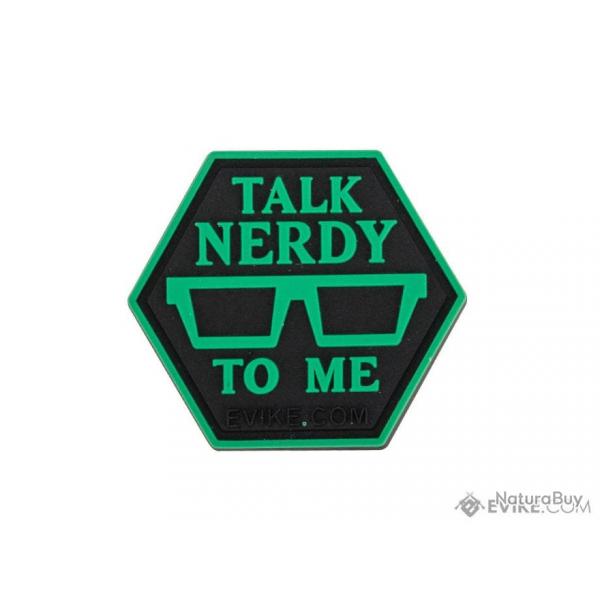 PVC "Talk Nerdy To Me" - Evike/Hex Patch