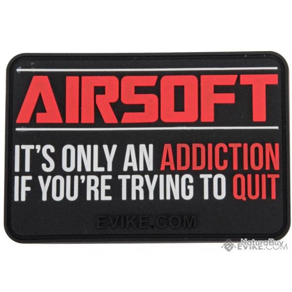 Patch PVC "Airsoft Addiction" - Evike