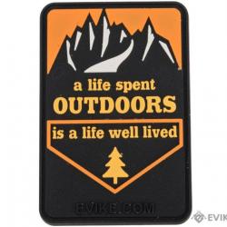 Patch PVC "A Life Spent Outdoors" - Evike