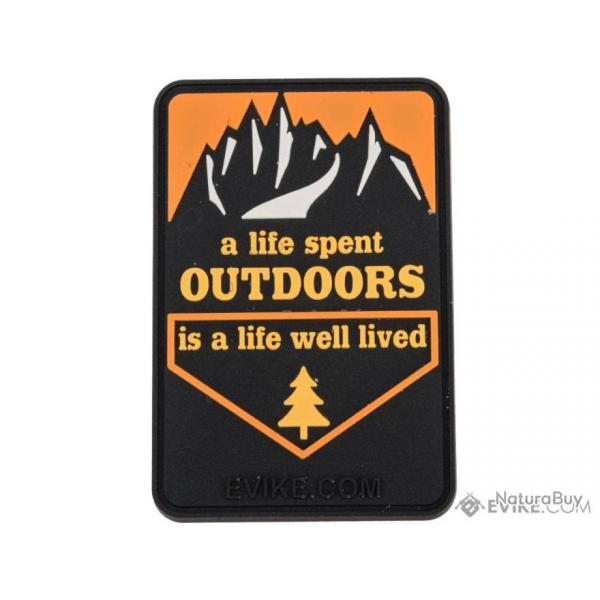 Patch PVC "A Life Spent Outdoors" - Evike