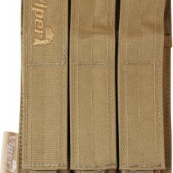 Poche chargeur triple pour chargeur SMG - Coyote Brown - Viper Tactical