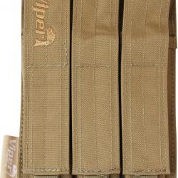 Poche chargeur triple pour chargeur SMG - Coyote Brown - Viper Tactical