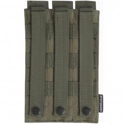Poche chargeur triple pour chargeur SMG - Vert - Viper Tactical