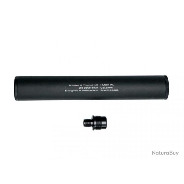 Silencieux Hush XL pour AW308/SSG69 - Noir - ASG