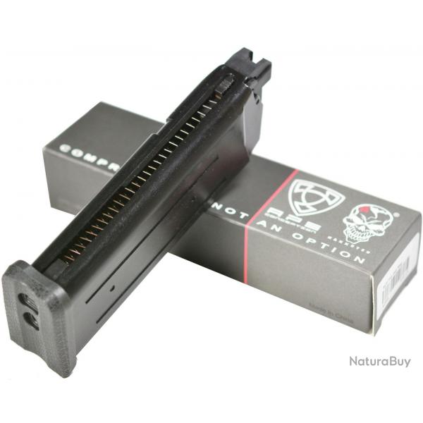 Chargeur gaz 23 BBs pour ACP GBB - Noir - APS