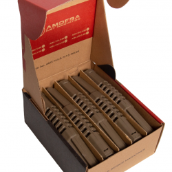 Boite de 5 - Chargeurs Mid-Cap 140 BBs pour M4 AEG - Version ABS / Dark Earth - Amoeba