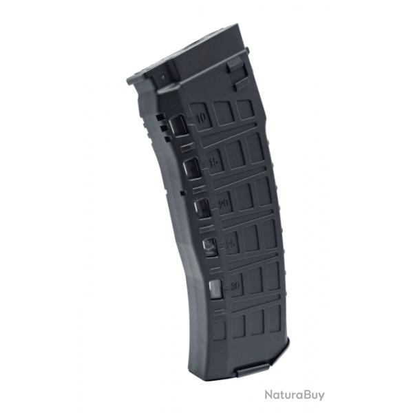 Chargeur Hi-Cap 550 BBs pour AK-12 AEG - Noir - Arcturus