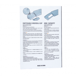 Boite de 5 - Chargeurs Hi-Cap 550 BBs pour AK-12 AEG - Noir - Arcturus