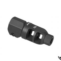 Cache-flamme AS-01 Striker type 2 - 23mm CW / Métal / Noir - Amoeba