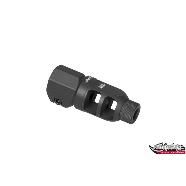 Cache-flamme AS-01 Striker type 2 - 23mm CW / Mtal / Noir - Amoeba