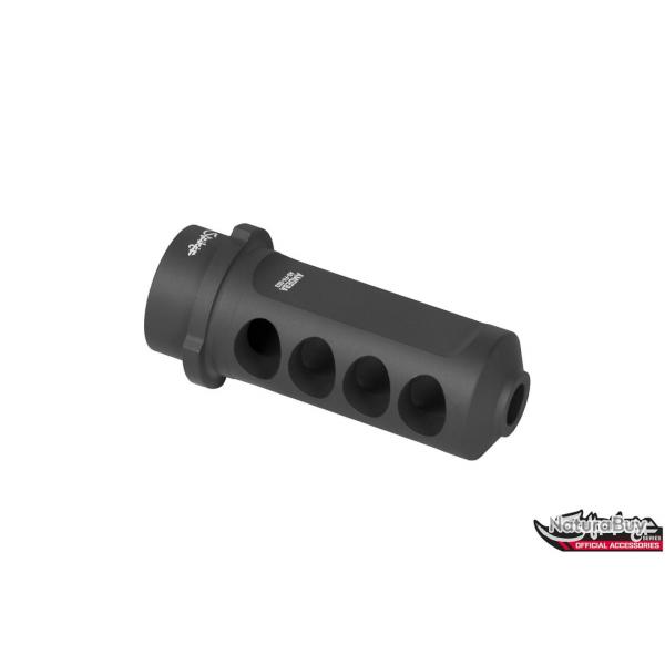 Cache-flamme AS-01 Striker type 3 - 23mm CW / Mtal / Noir - Amoeba