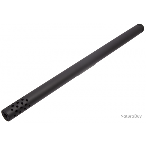 Canon externe long avec frein de bouche pour Striker - 14mm CCW / Aluminium / Noir - Amoeba