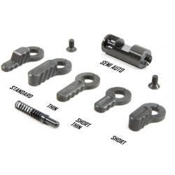 Battle Arms Development set de sélecteurs de tir BAD-ASS pour KWA/KSC LM4 GBBR - Noir - PTS