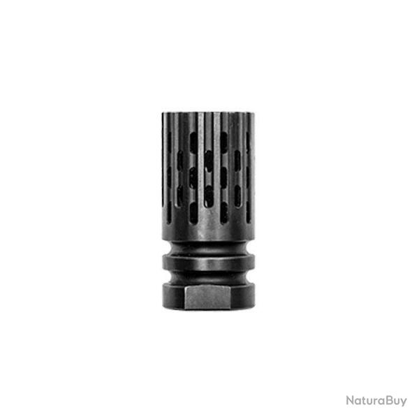 Cache-flamme Battle Comp 2.0 - 14mm CW / Acier / Noir - PTS