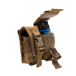 Double Hand Grenade Pouch - Coyote Brown - TAGInn