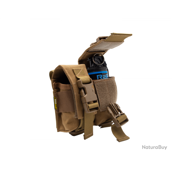 Double Hand Grenade Pouch - Coyote Brown - TAGInn