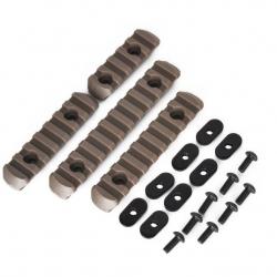 Set de rails pour garde-main MOE - Polymère / Dark Earth - Element