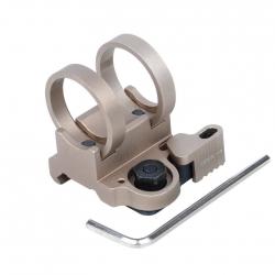 Mount QD type LaRue pour lampe - Aluminium / Dark Earth - Element