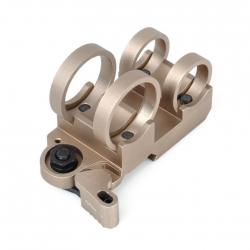 Mount double QD type LaRue pour lampe - Aluminum / Dark Earth - Element
