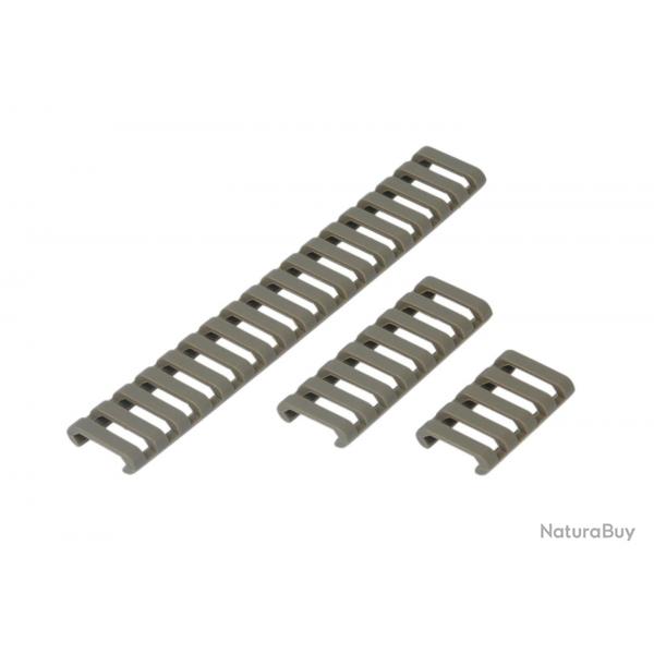 Set de caches-rail type Low-pro Ladder - Polymre / Dark Earth - Element