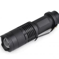 Lampe LED avec faisceau ajustable - Aluminium / Noir - Element