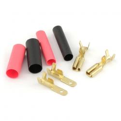 Paire de cosses moteur 2.8x0.5cm - Male & femelle - Gate