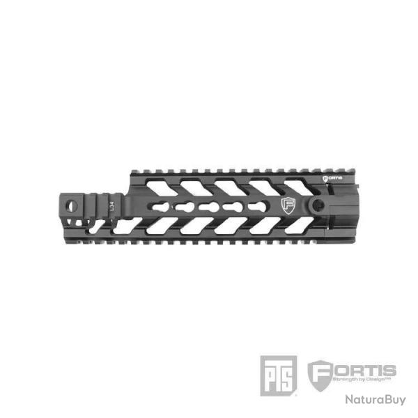 Garde-main 9" KeyMod Fortis REV CAR Cutout pour M4 AEG - Aluminium / Noir - PTS
