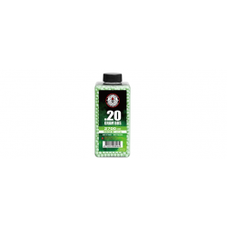 Bouteille de billes Traçantes 0.20g - 2700 BBs / Vert - G&G