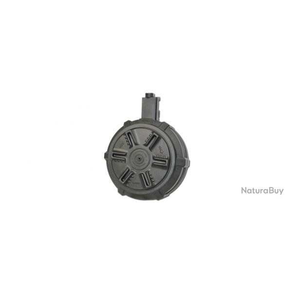 Drum 1500 BBs pour EGM AEG - Noir - G&G