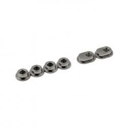 Set de 6 Bushings 6mm pour P90/M1A1 AEG - Acier - Modify