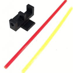 Front sight en fibre optique pour Hi-Capa GBB - Type 1 - 5KU