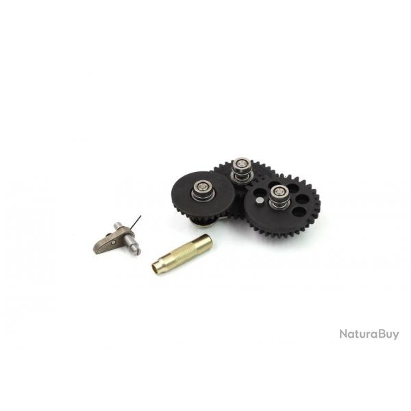 Set de Gears Smooth 16.32:1 pour Gearbox V2/V3 6mm avec Gear Key - Acier - Modify