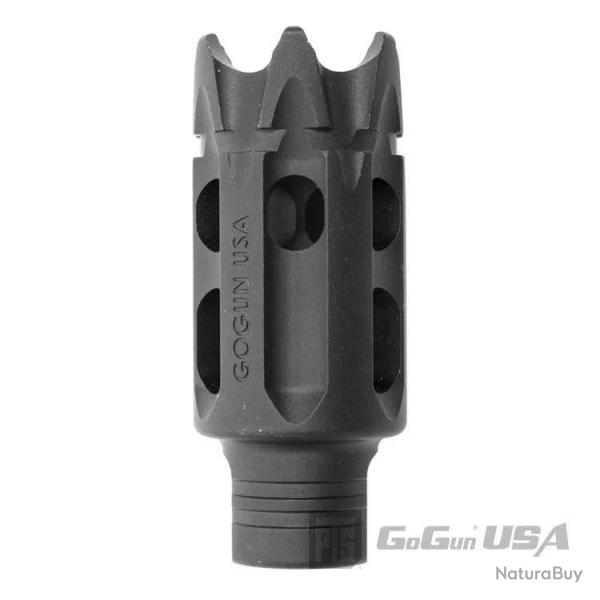 Cache-flamme GoGun SuperComp Talon - 14mm CW / Aluminium / Noir - PTS