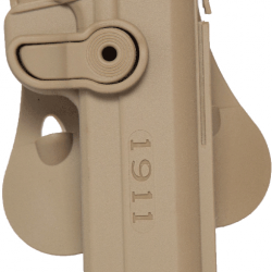 Polymer Retention Paddle Holster Level 2 pour variantes 1911 - Droitier / Tan - IMI Defense