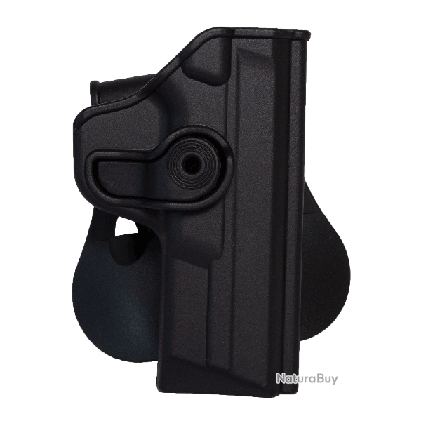 Polymer Retention Paddle Holster Level 2 pour M&P Smith & Wesson - Droitier / Noir - IMI Defense