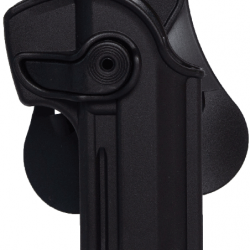 Polymer Retention Paddle Holster for Taurus PT92/PT92 with rail/PT 99/100/01 - Droitier / Noir - IMI