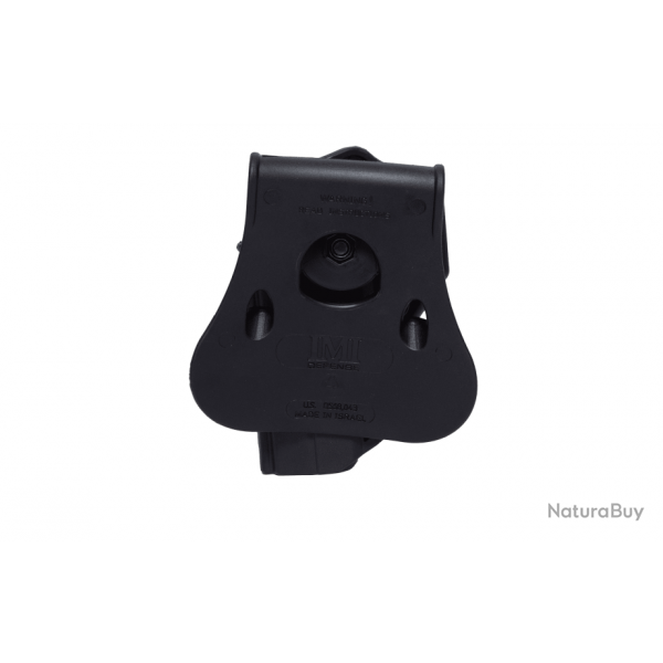 Retention Paddle Holster Level 2 pour Jericho 941/Baby-Eagle Steel Frame F/R, FS/RS - Droitier / Noi