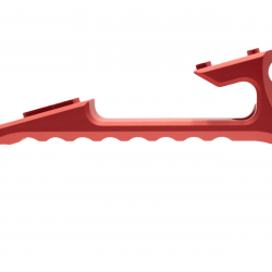 Poignée type VP23 pour KeyMod & M-LOK - Rouge - JJ Airsoft