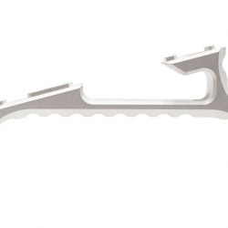 Poignée type VP23 pour KeyMod & M-LOK - Silver - JJ Airsoft