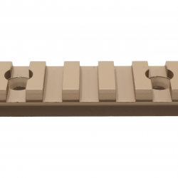 Rail Picatinny 5 slots pour KeyMod (JA-2033-TAN) - Tan - JJ Airsoft