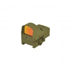 Mini Viseur point rouge type Docter - Tan - JJ Airsoft