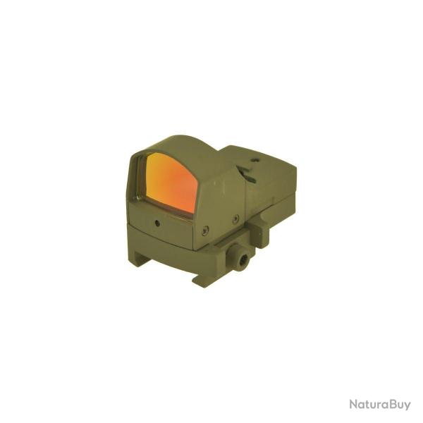 Mini Viseur point rouge type Docter - Tan - JJ Airsoft