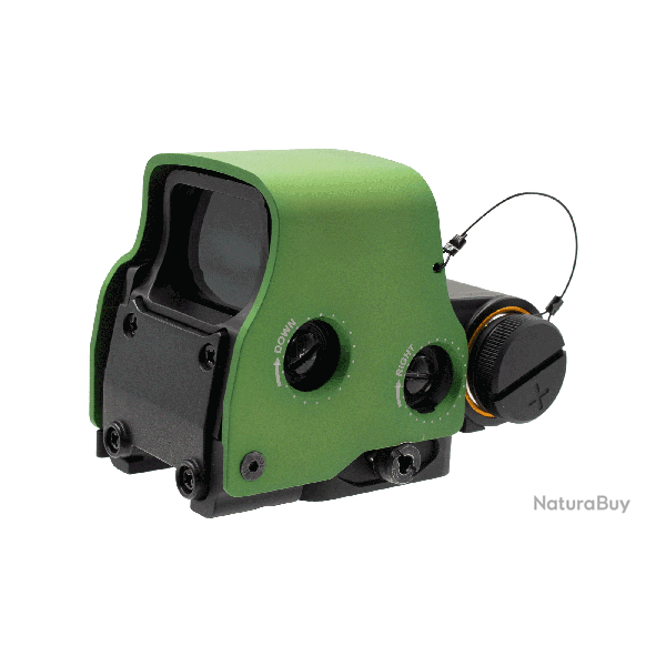 Viseur red dot holo type XPS 3-2 avec rticule vert (JA-5063-GN) - Vert - JJ Airsoft