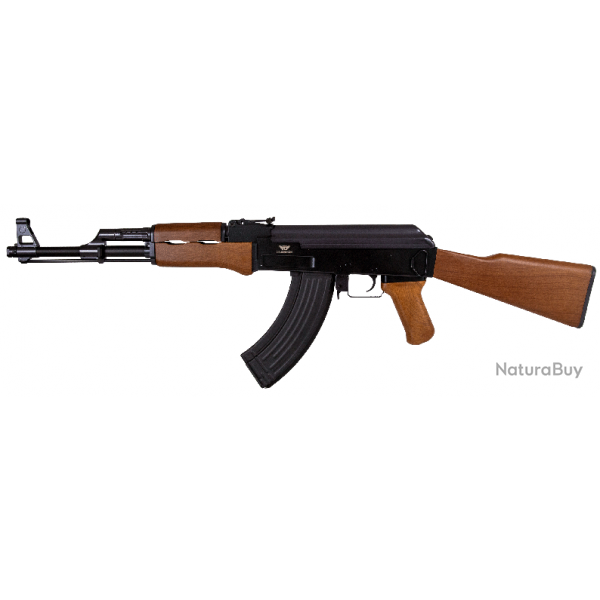 AK-47 AEG - Noir & effet bois - Jing Gong